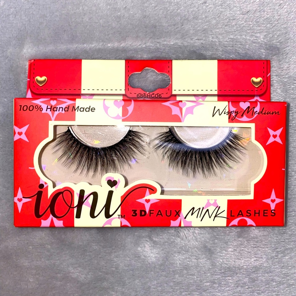 IONI 3D faux mink lashes !